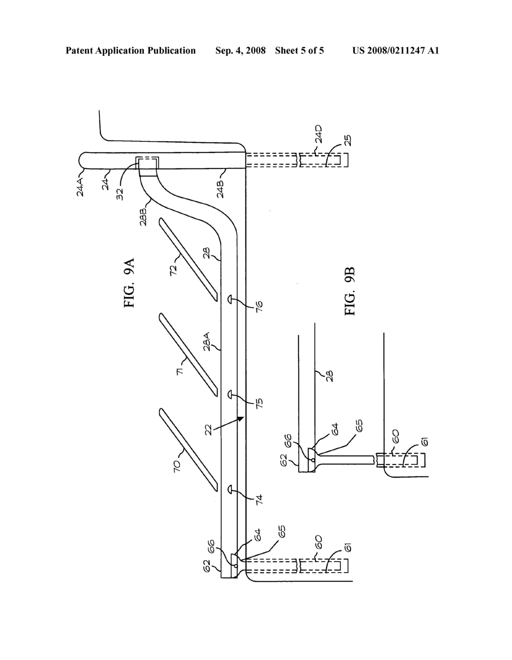 Cargo rack for pickup truck - diagram, schematic, and image 06