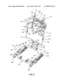 Vehicle seat assembly diagram and image