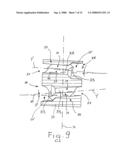 HUB FOR A SPOKED BICYCLE WHEEL AND RELATED SPOKED WHEEL diagram and image