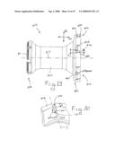 HUB FOR A SPOKED BICYCLE WHEEL AND RELATED SPOKED WHEEL diagram and image