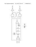 Electronic Device with an Amplifier Output Stage and an Over-Current Detection Means diagram and image