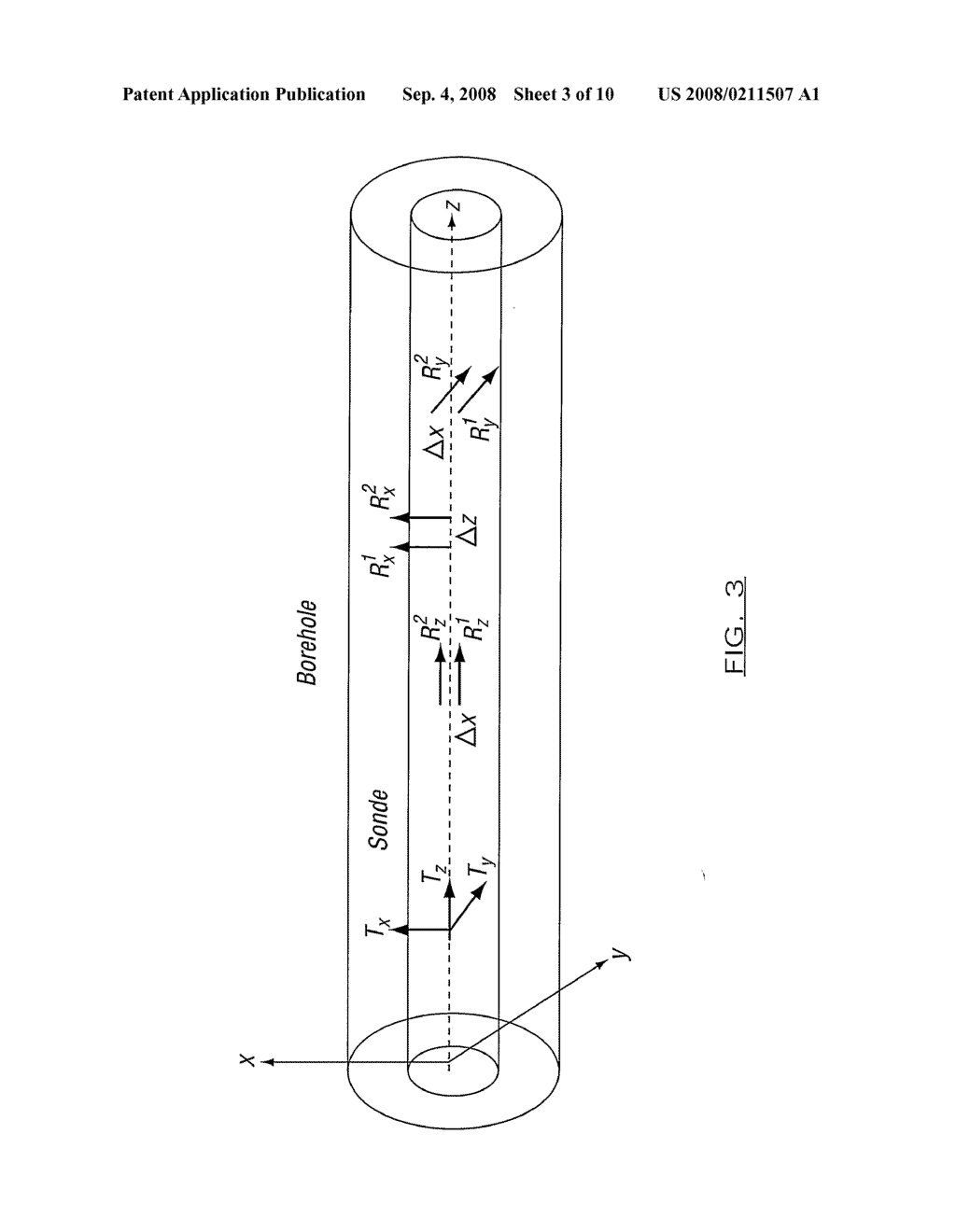 Method and Apparatus for Gradient Electromagnetic Induction Well Logging - diagram, schematic, and image 04
