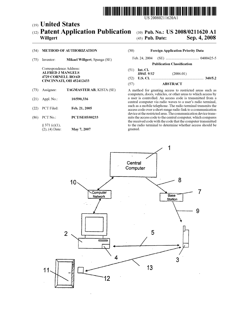 Method of Authorization - diagram, schematic, and image 01