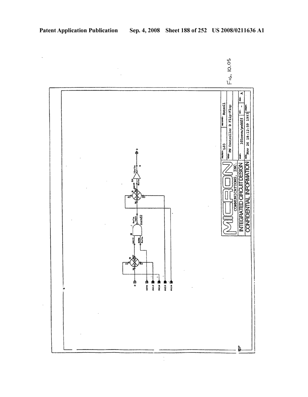 Radio frequency data communications device - diagram, schematic, and image 189