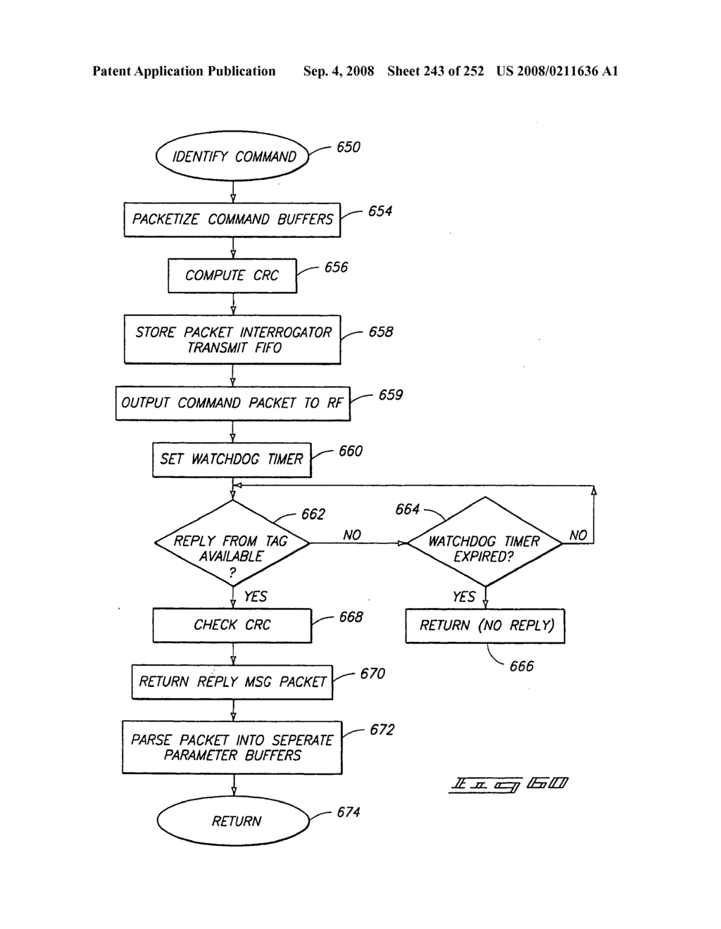 Radio frequency data communications device - diagram, schematic, and image 244