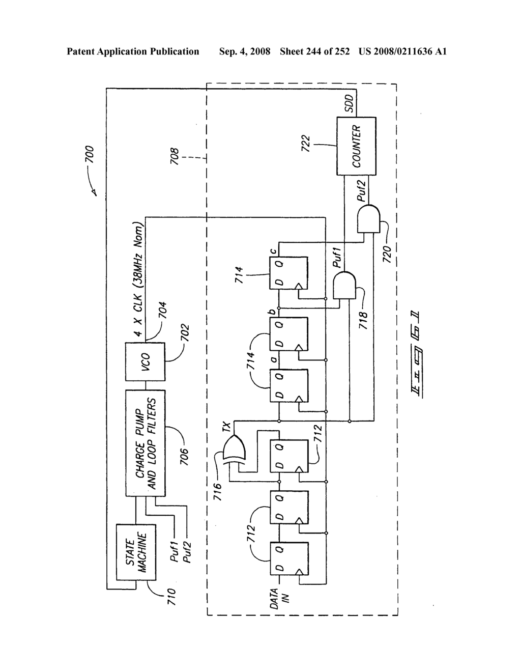 Radio frequency data communications device - diagram, schematic, and image 245