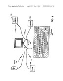 WIRELESS HUMAN INTERFACE DEVICE WITH INTEGRATED TEMPERATURE SENSOR diagram and image