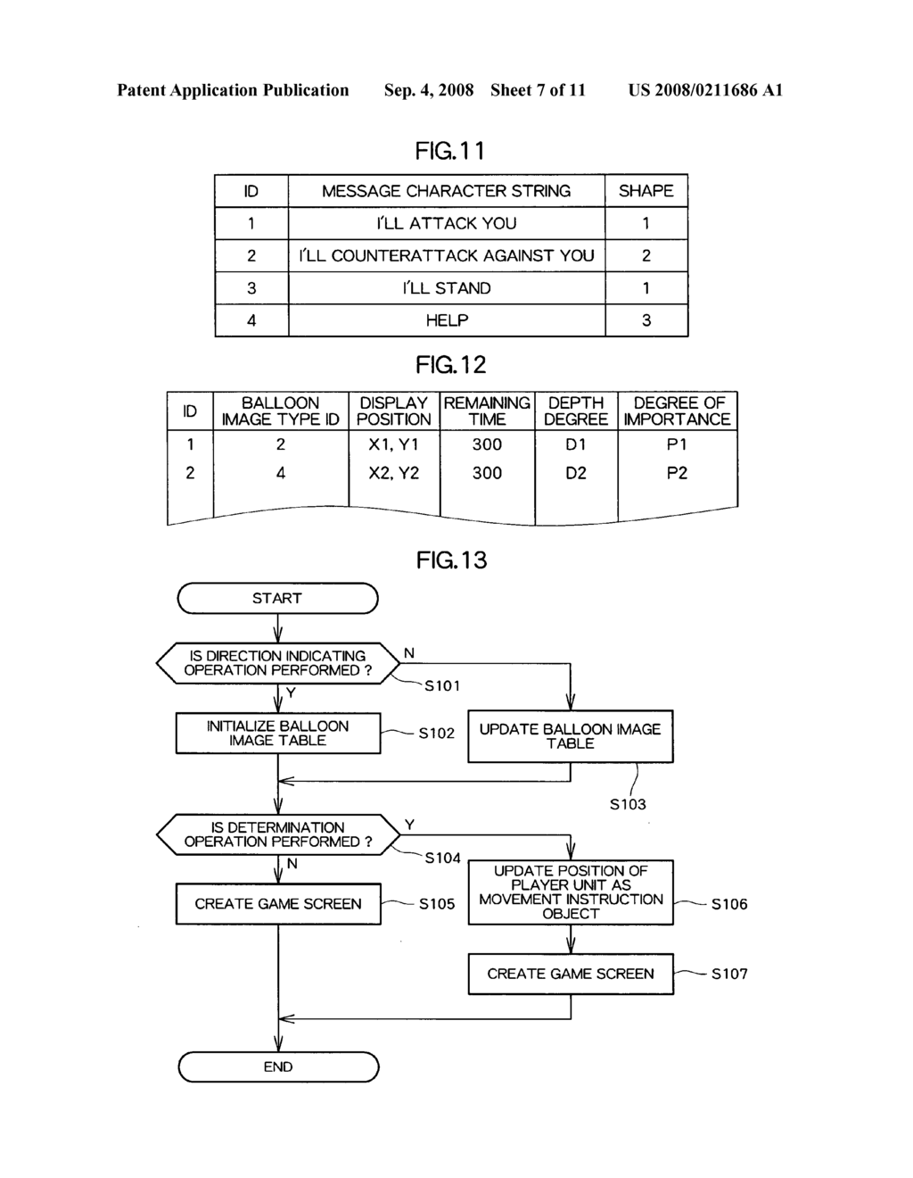 Message Image Display Device, Message Image Display Device Control Method, and Information Recording Medium - diagram, schematic, and image 08