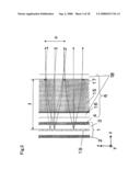 Three-dimensional image display apparatus diagram and image