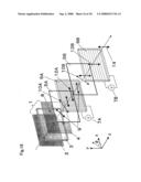 Three-dimensional image display apparatus diagram and image