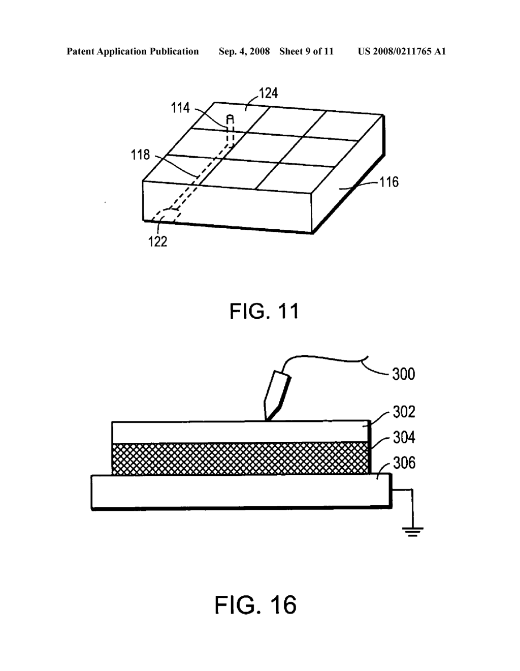 STYLUS-BASED ADDRESSING STRUCTURES FOR DISPLAYS - diagram, schematic, and image 10