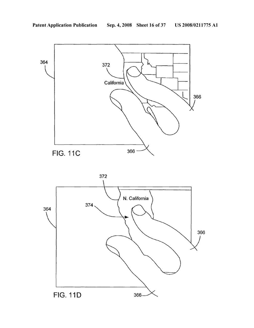 GESTURES FOR TOUCH SENSITIVE INPUT DEVICES - diagram, schematic, and image 17