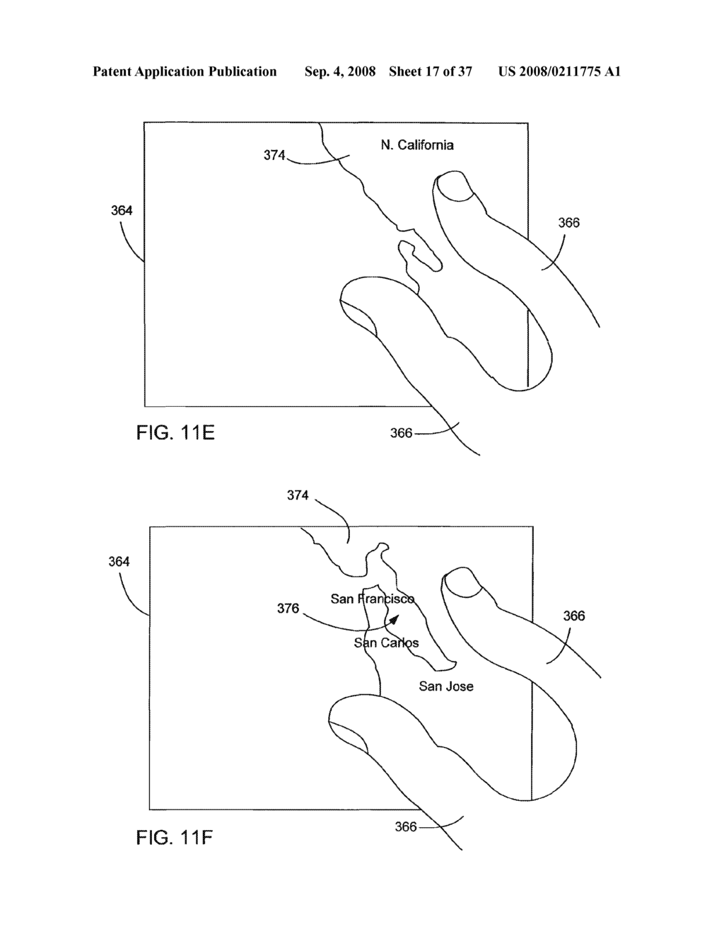 GESTURES FOR TOUCH SENSITIVE INPUT DEVICES - diagram, schematic, and image 18