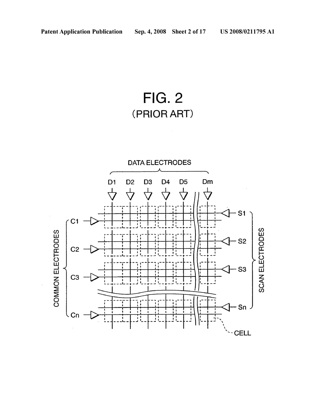 Driving method for plasma display panel and driving circuit for plasma display panel - diagram, schematic, and image 03