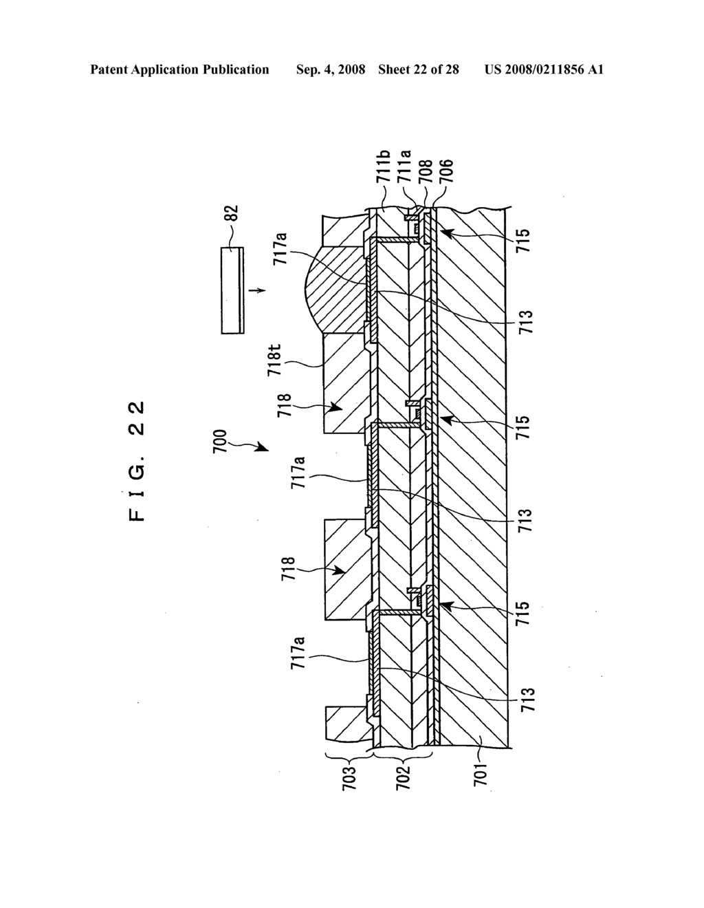 Liquid droplet ejection apparatus, method for manufacturing electro-optic device, electro-optic device, and electronic equipement - diagram, schematic, and image 23