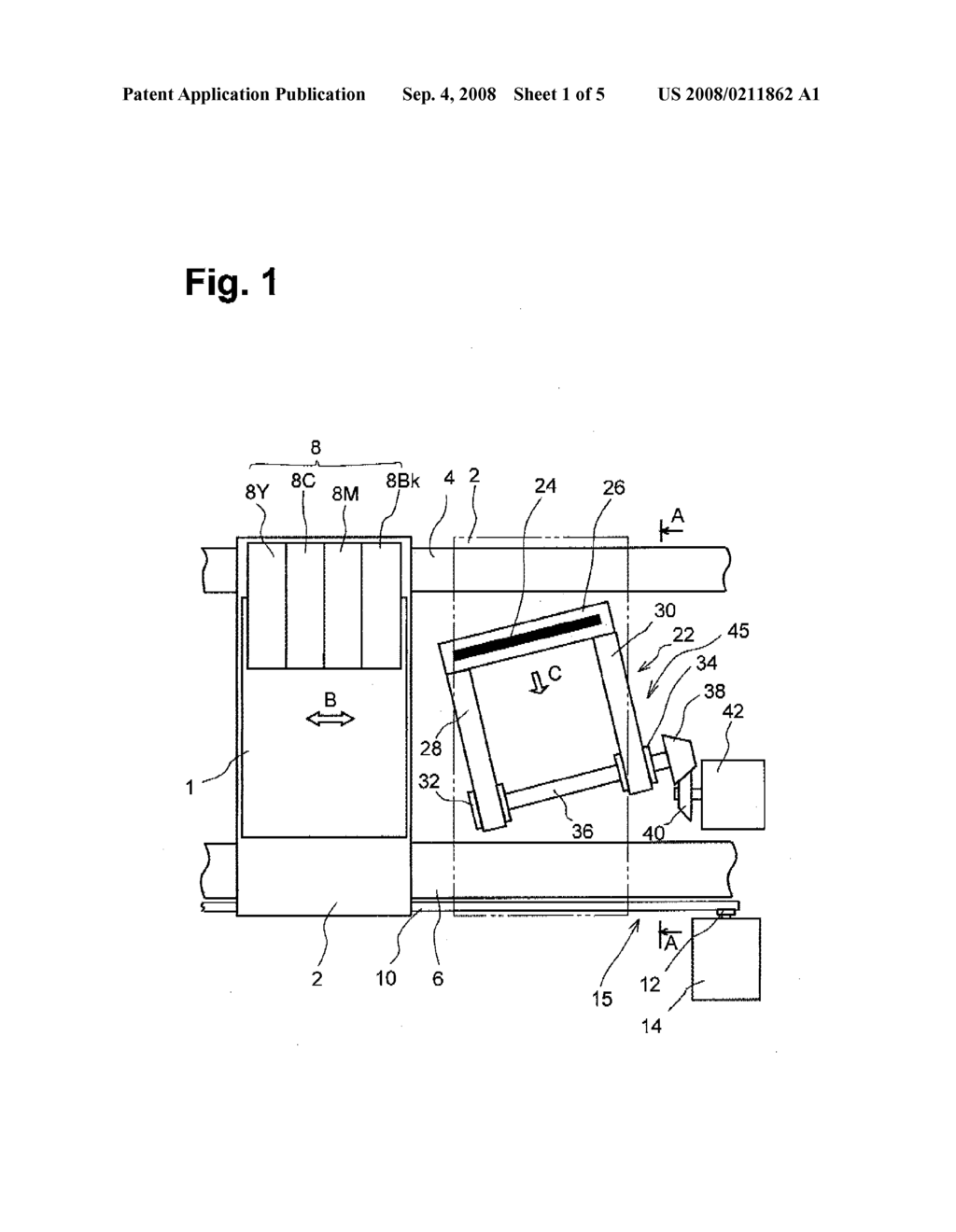 INKJET RECORDING DEVICE - diagram, schematic, and image 02