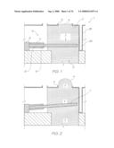 Pagewidth inkjet printhead assembly with nozzle arrangements having actuator arms configured to be in thermal balance when in a quiescent state diagram and image