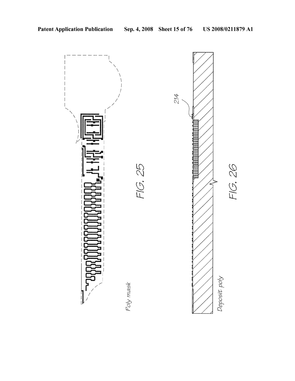 Pagewidth inkjet printhead assembly with nozzle arrangements having actuator arms configured to be in thermal balance when in a quiescent state - diagram, schematic, and image 16