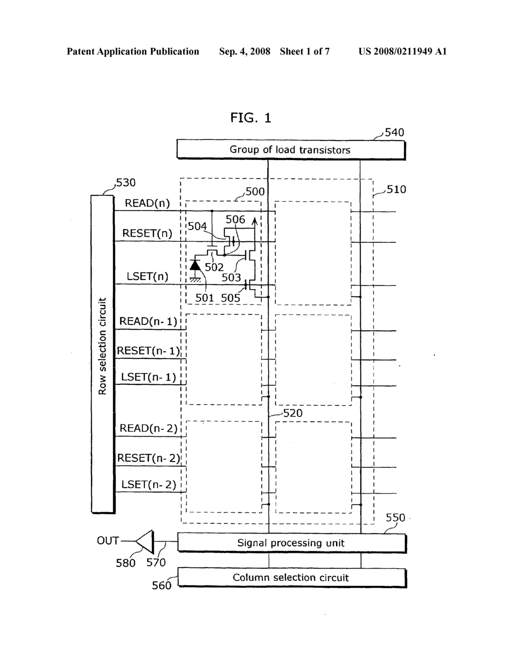 Solid-state image sensing apparatus and driving method thereof - diagram, schematic, and image 02