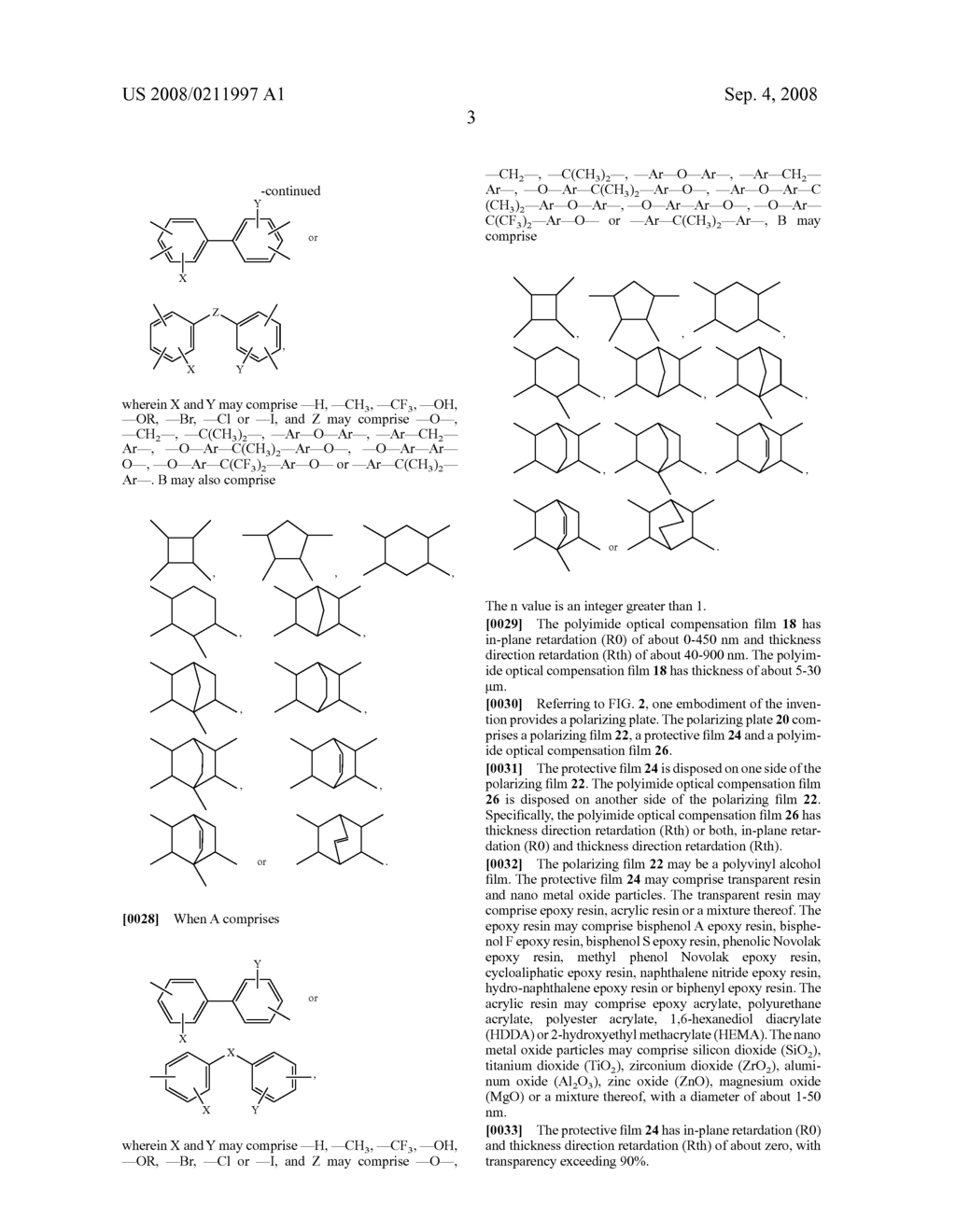 POLARIZING PLATES AND LIQUID CRYSTAL DISPLAYS COMPRISING THE SAME - diagram, schematic, and image 10