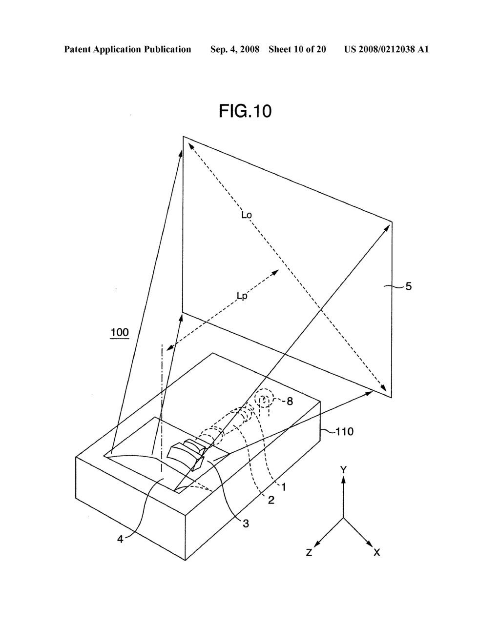 PROJECTION DISPLAY SYSTEM - diagram, schematic, and image 11