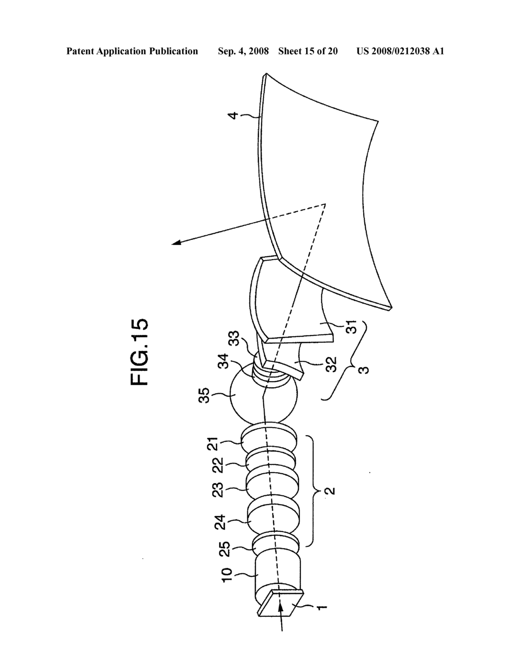 PROJECTION DISPLAY SYSTEM - diagram, schematic, and image 16