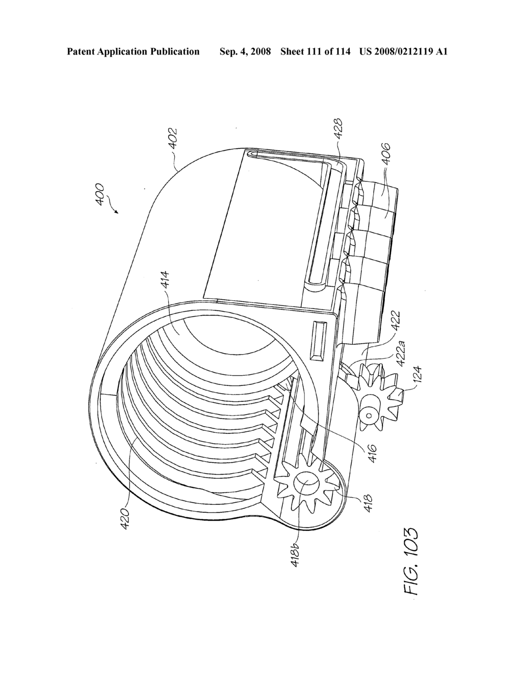 Printer unit with print engine that expands compressed image data - diagram, schematic, and image 112