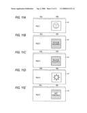 Printer and output method employed in the printer diagram and image