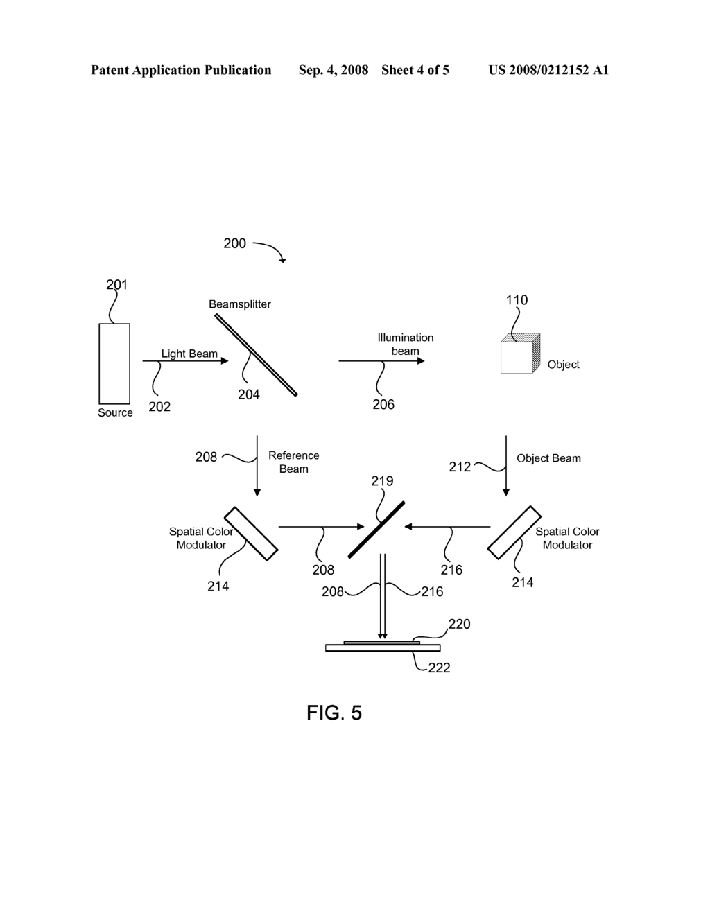 SYSTEM AND METHOD FOR ENCRYPTION OF A HOLOGRAPHIC IMAGE - diagram, schematic, and image 05