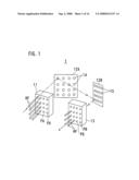 Optical switching system and control method for micro mirror diagram and image