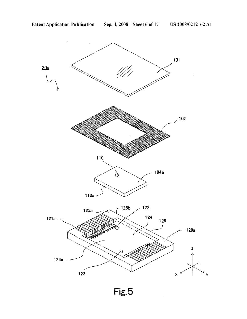 Method for aligning die to substrate - diagram, schematic, and image 07