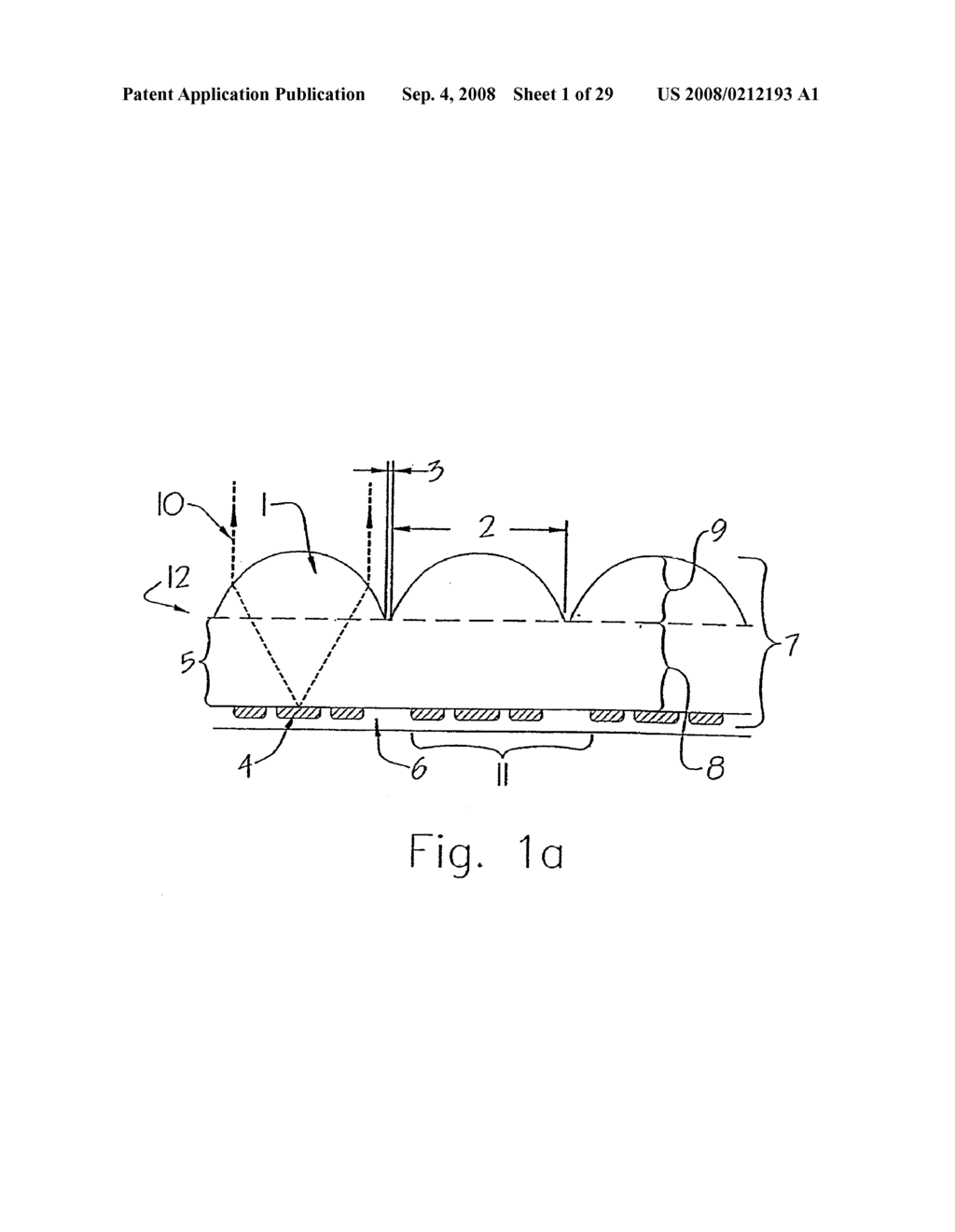 Micro-Optic Security And Image Presentation System Presenting A Synthetically Magnified Image That Appears To Lie Below A Given Plane - diagram, schematic, and image 02