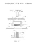 FIXING DEVICE FOR SECURING CIRCUIT BOARD TO PLATE MEMBER diagram and image