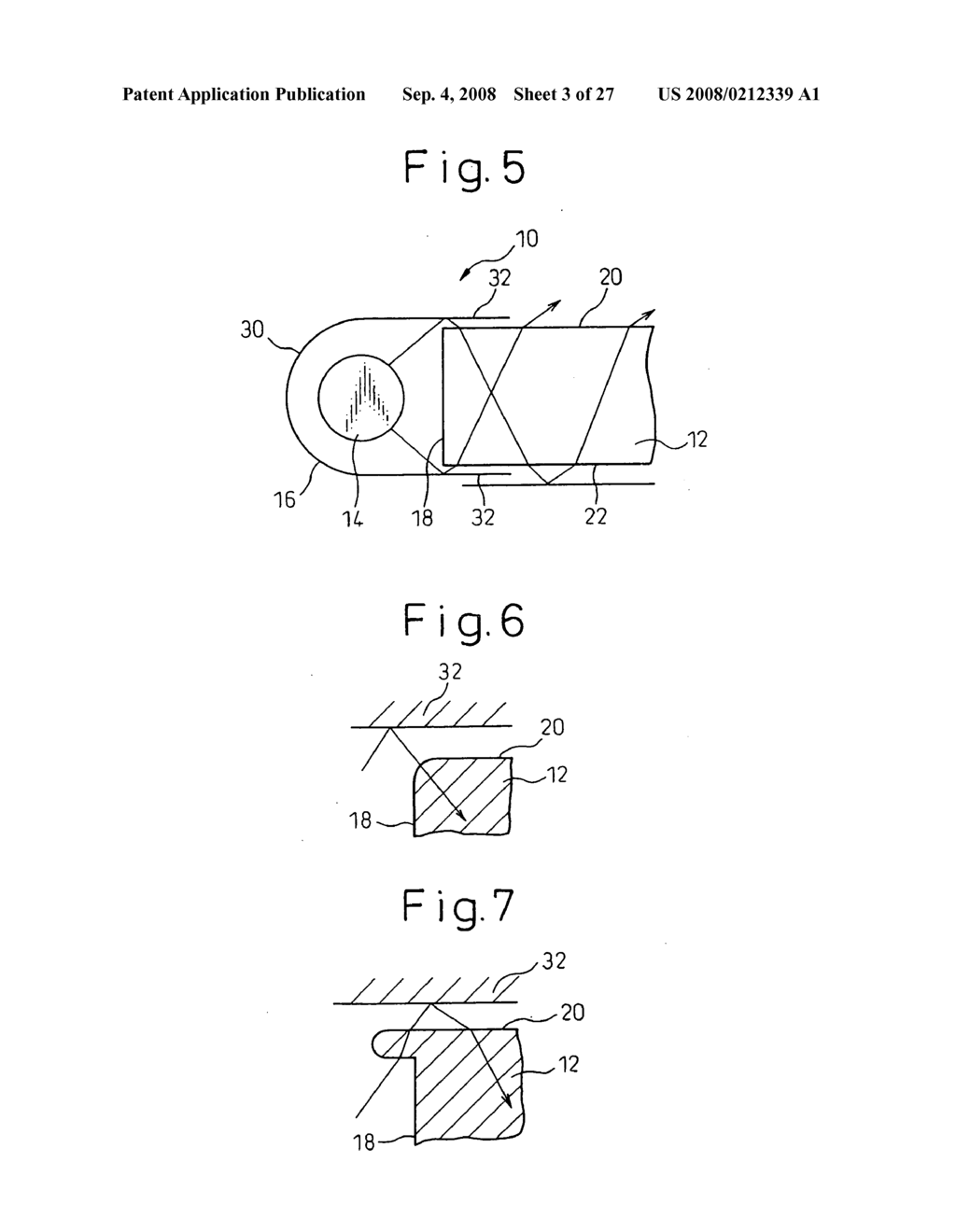 Light-guiding plate, lighting device and display device - diagram, schematic, and image 04