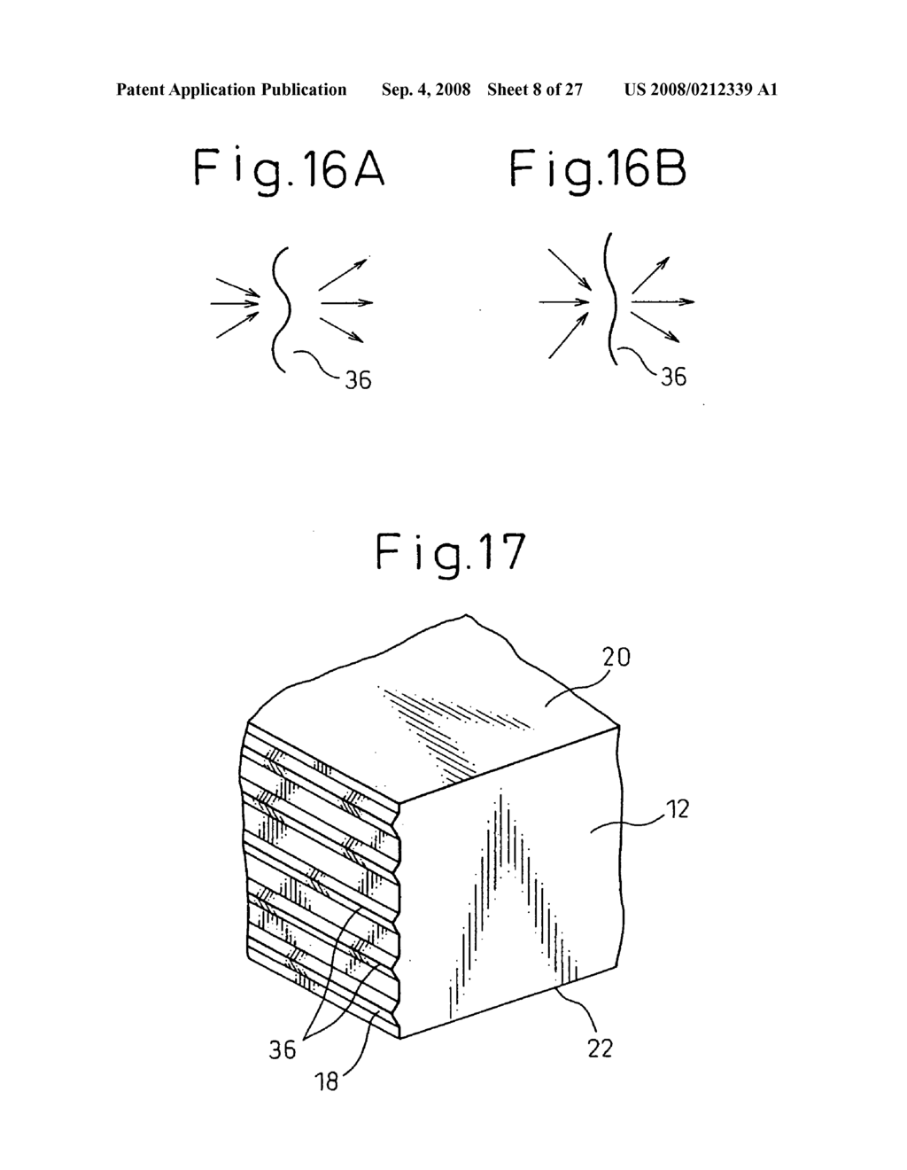 Light-guiding plate, lighting device and display device - diagram, schematic, and image 09