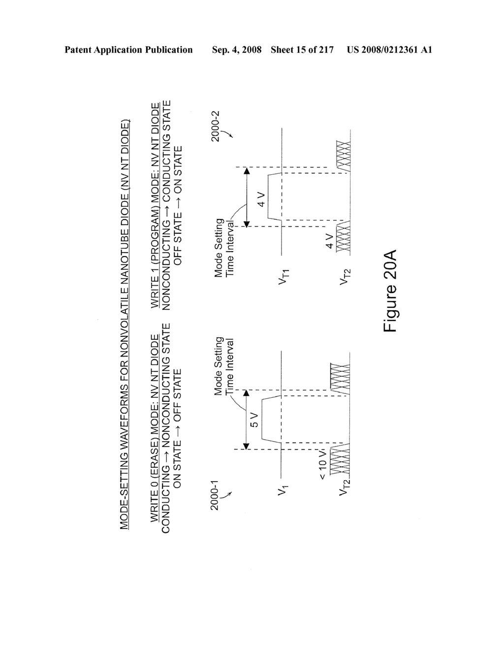 NONVOLATILE NANOTUBE DIODES AND NONVOLATILE NANOTUBE BLOCKS AND SYSTEMS USING SAME AND METHODS OF MAKING SAME - diagram, schematic, and image 16