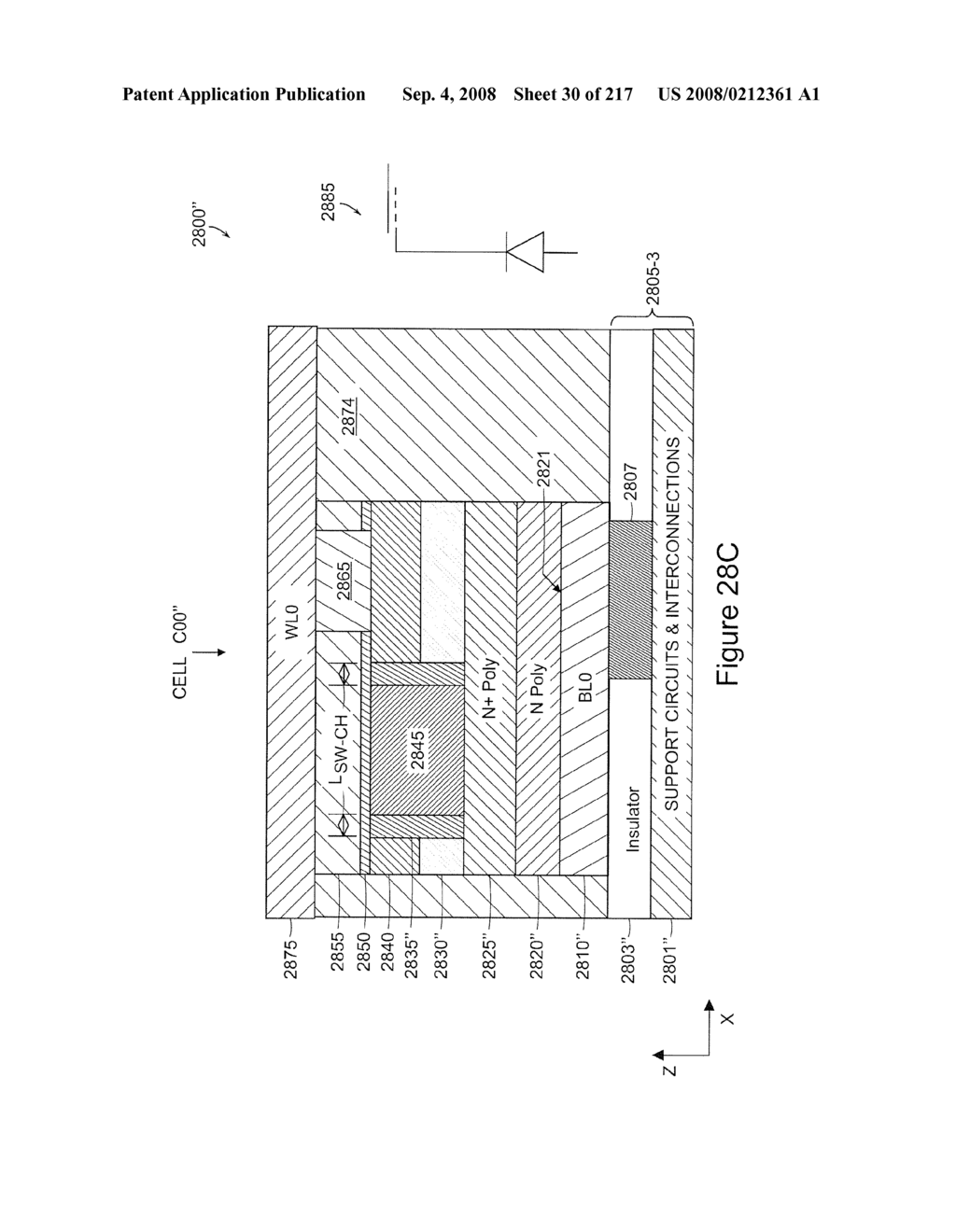 NONVOLATILE NANOTUBE DIODES AND NONVOLATILE NANOTUBE BLOCKS AND SYSTEMS USING SAME AND METHODS OF MAKING SAME - diagram, schematic, and image 31