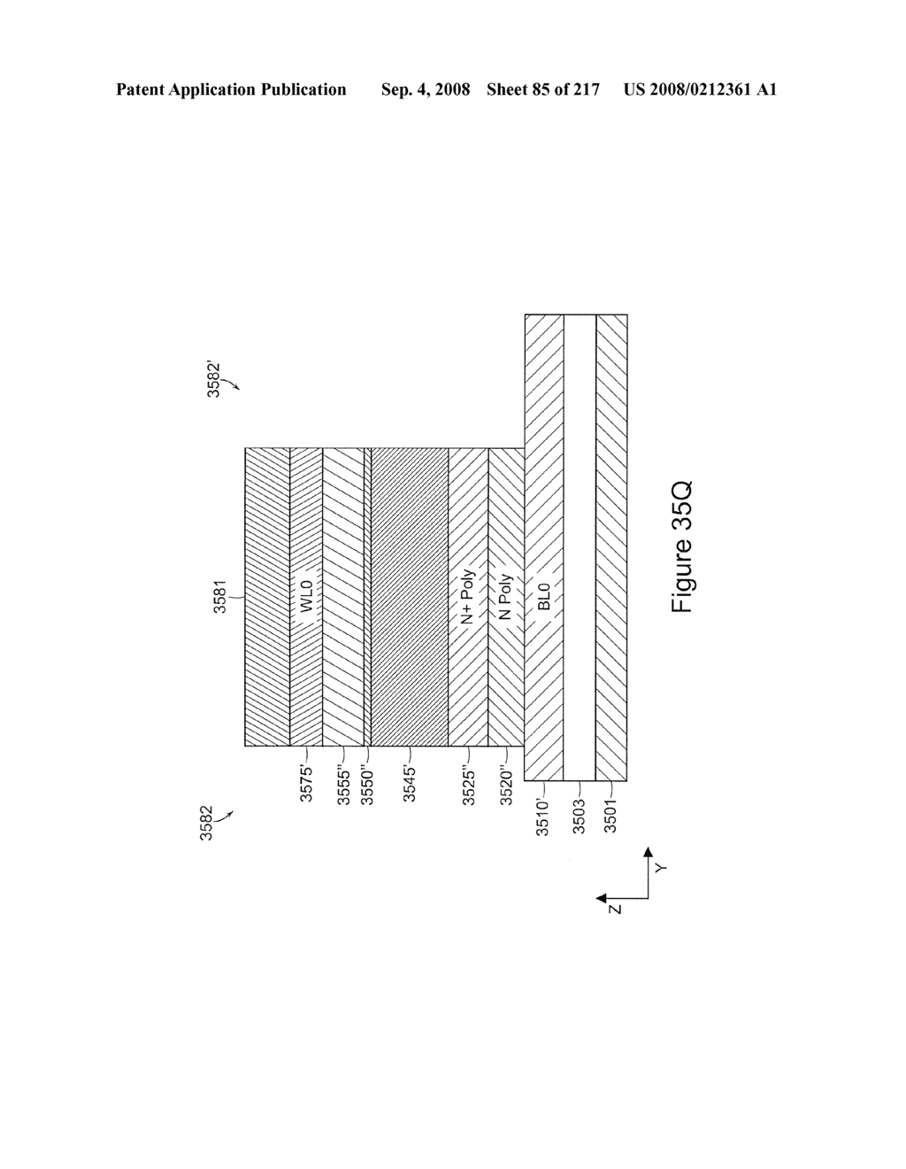 NONVOLATILE NANOTUBE DIODES AND NONVOLATILE NANOTUBE BLOCKS AND SYSTEMS USING SAME AND METHODS OF MAKING SAME - diagram, schematic, and image 86