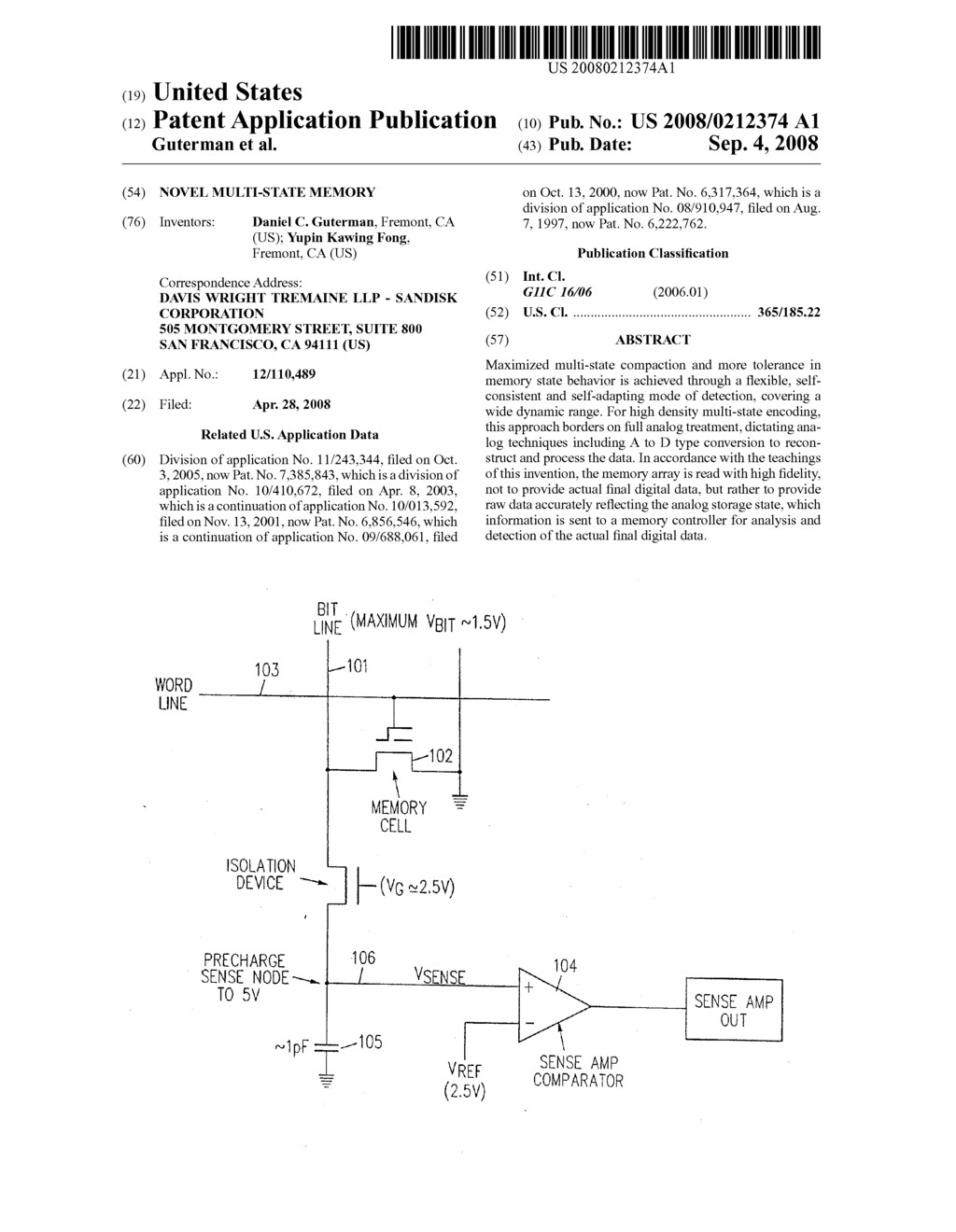 Novel Multi-State Memory - diagram, schematic, and image 01