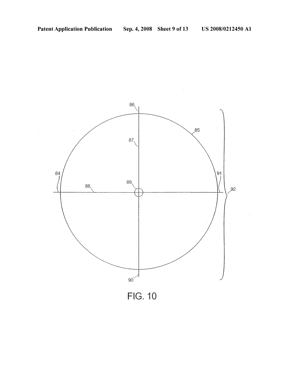 OPTICAL STORAGE MEDIUM HAVING DISTORTION REGIONS, AND A METHOD OF MODIFYING AN OPTICAL STORAGE MEDIUM TO INCLUDE DISTORTION REGIONS - diagram, schematic, and image 10