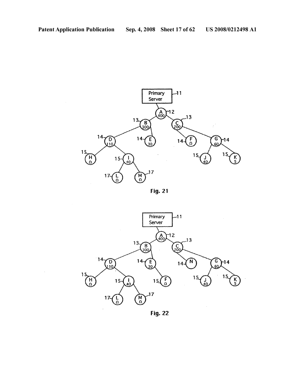 Systems for distributing data over a computer network and methods for arranging nodes for distribution of data over a computer network - diagram, schematic, and image 18