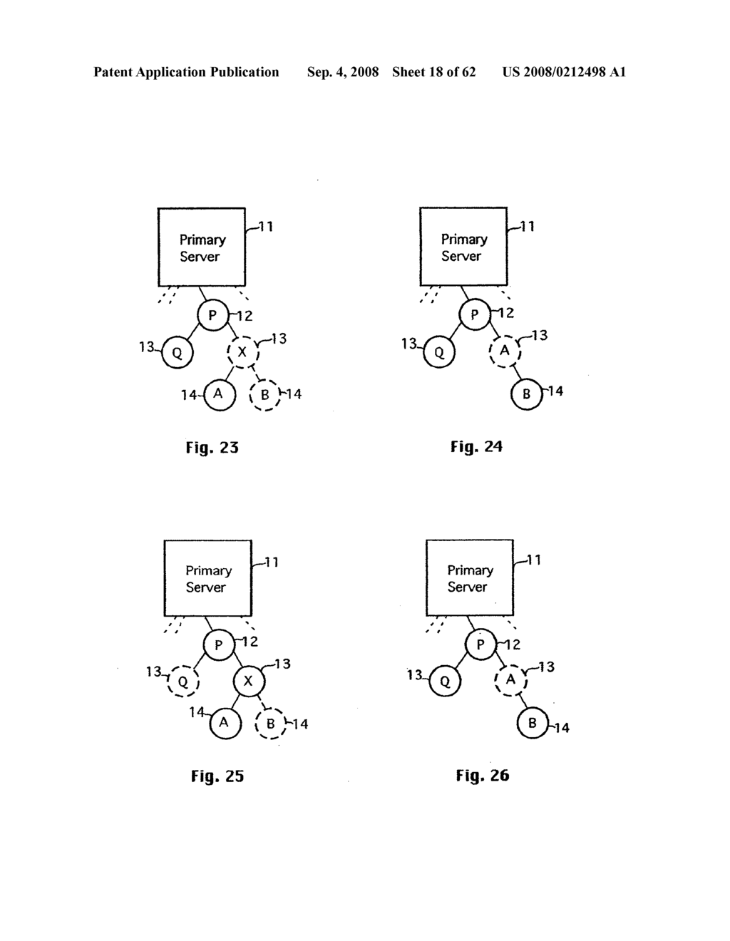 Systems for distributing data over a computer network and methods for arranging nodes for distribution of data over a computer network - diagram, schematic, and image 19