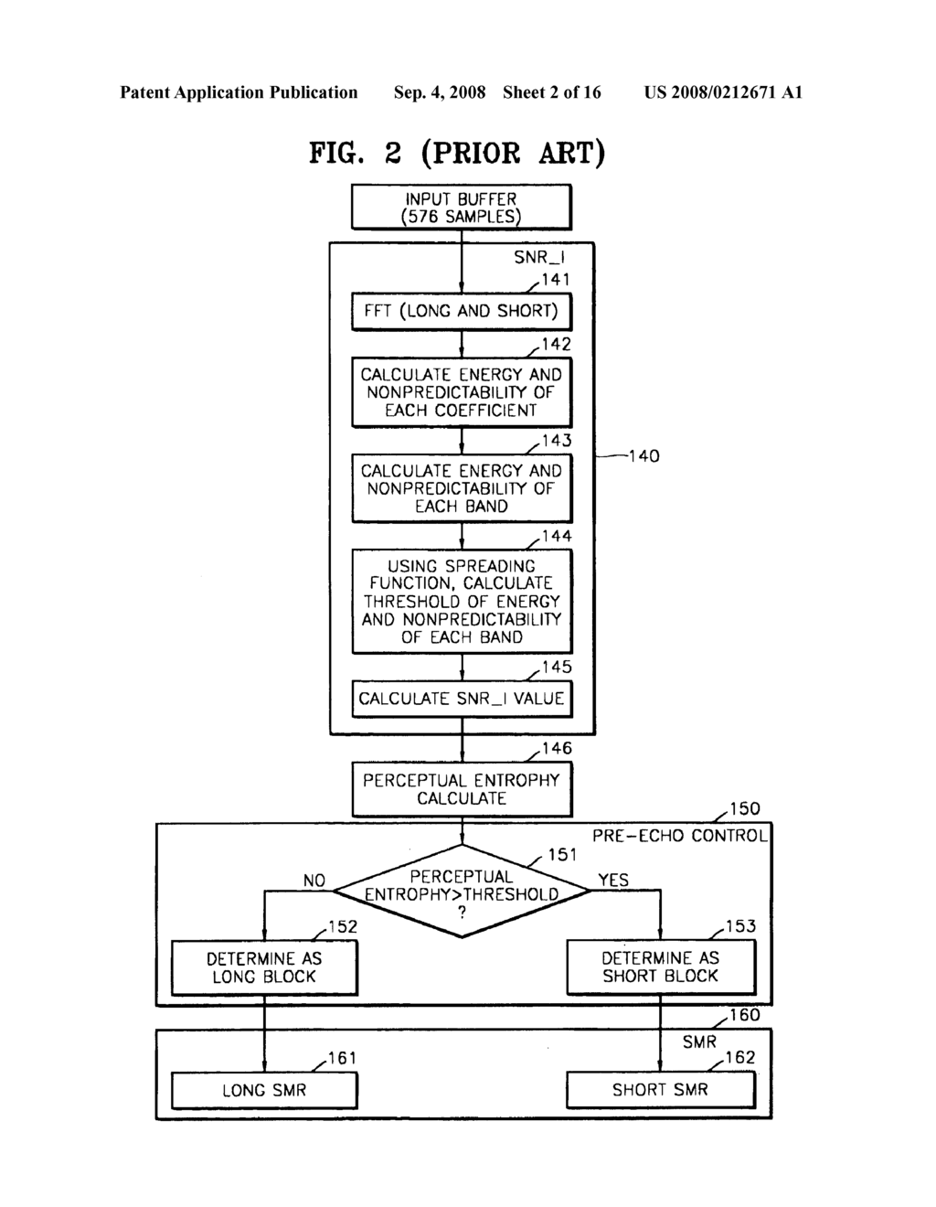 MPEG AUDIO ENCODING METHOD AND APPARATUS USING MODIFIED DISCRETE COSINE TRANSFORM - diagram, schematic, and image 03