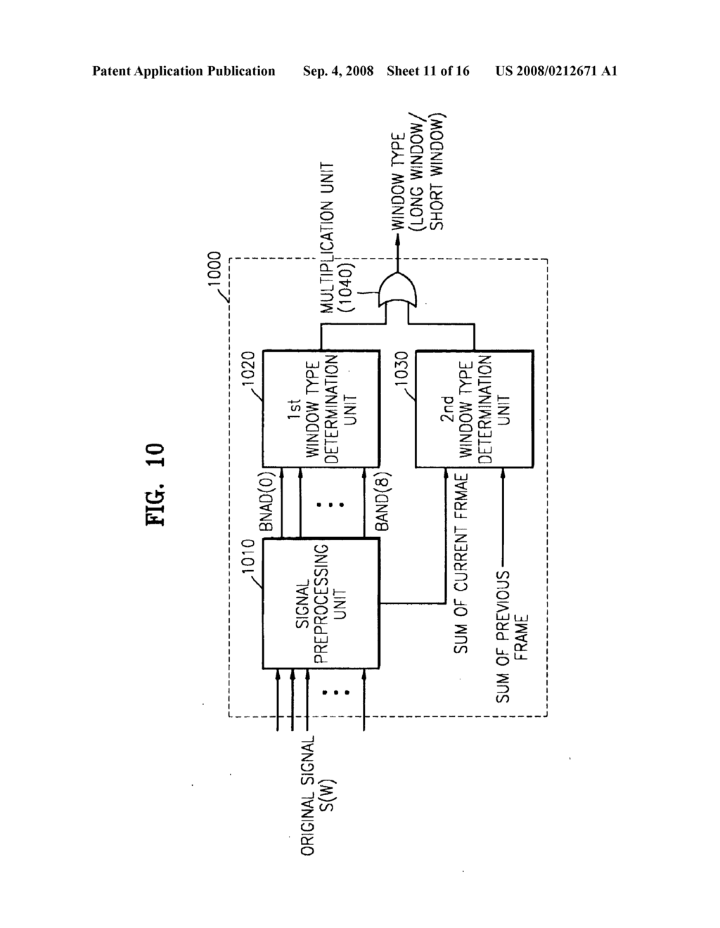 MPEG AUDIO ENCODING METHOD AND APPARATUS USING MODIFIED DISCRETE COSINE TRANSFORM - diagram, schematic, and image 12