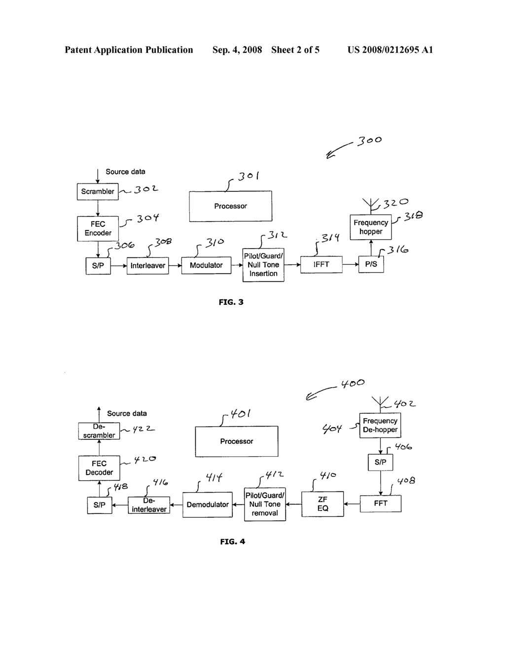 Transmission Methods and Apparatus in Multi-Band Ofdm Wideband Systems - diagram, schematic, and image 03