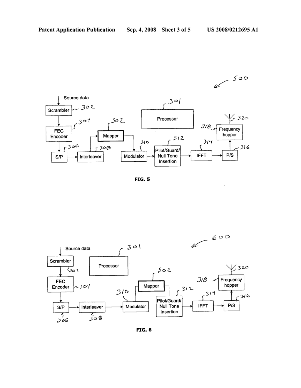 Transmission Methods and Apparatus in Multi-Band Ofdm Wideband Systems - diagram, schematic, and image 04