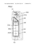 Camera with built-in projector and projector device diagram and image