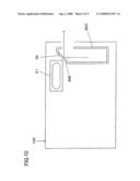 Camera with built-in projector and projector device diagram and image