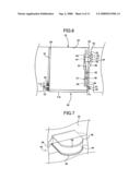 Developing cartridge detachable from image forming device diagram and image