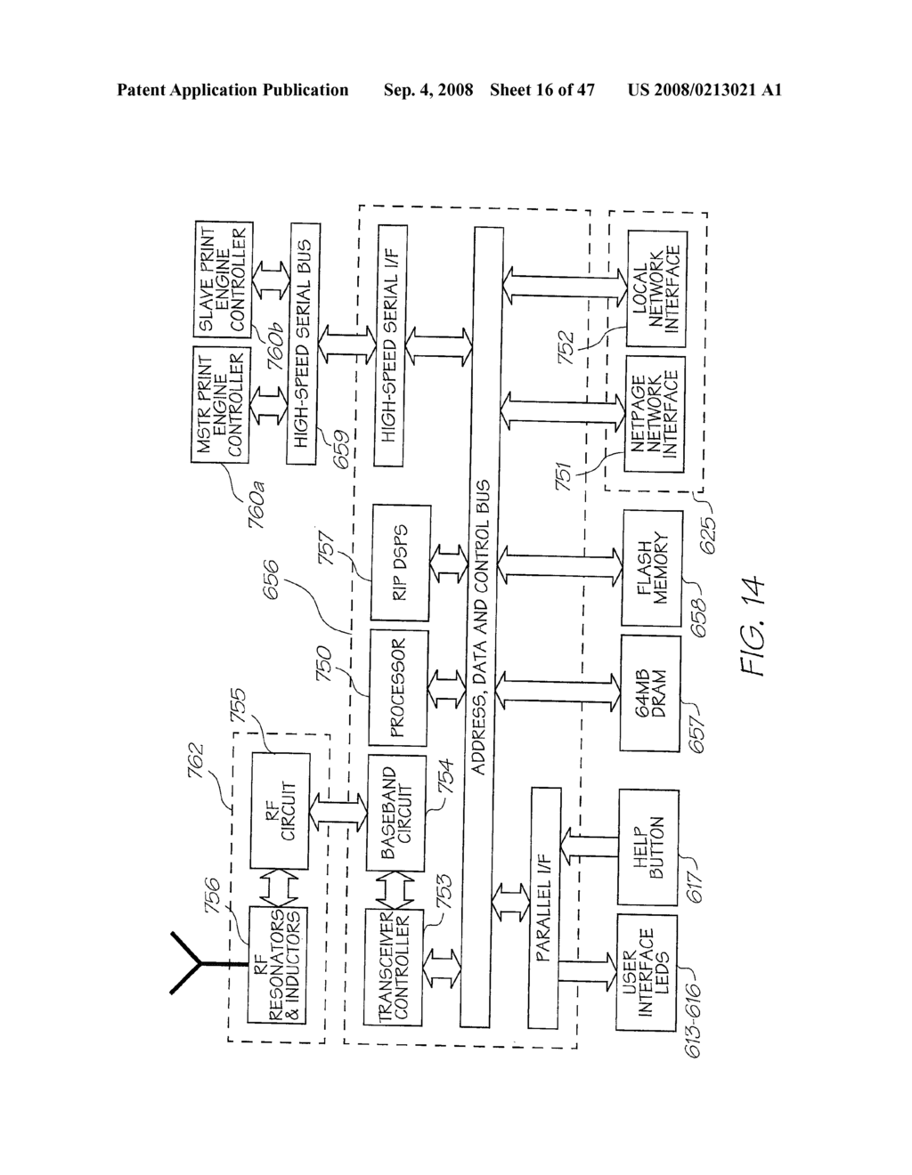 Print Engine Controller For A Pagewidth Printer With A Four-Stage Print Pipeline - diagram, schematic, and image 17